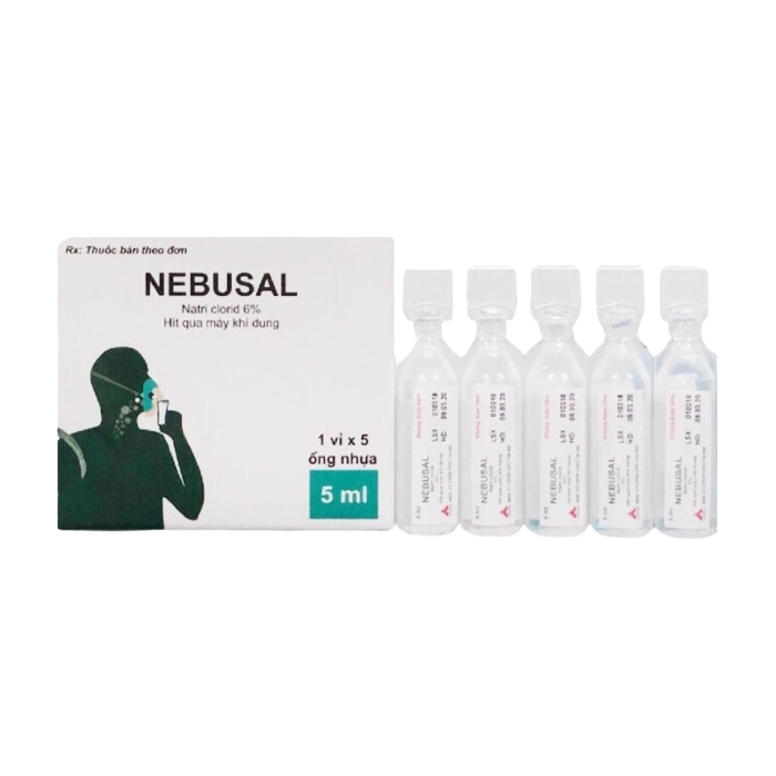 Nebusal 6 CPC1 Hà Nội 1 vỉ x 5 ống x 5ml