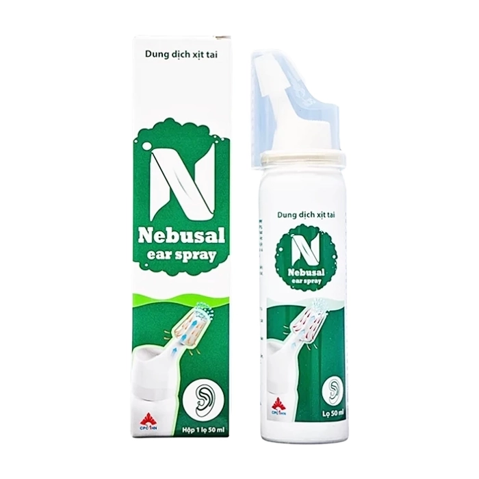 Nebusal Ear Spray CPC1 Hà Nội lọ 50ml – Dung dịch xịt tai