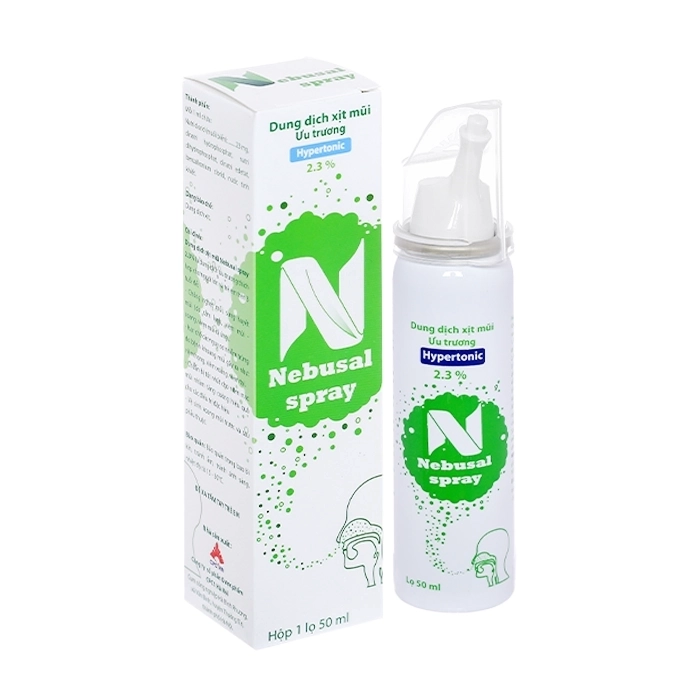 Nebusal Spray CPC1 Hà Nội 50ml - Dung dịch xịt mũi