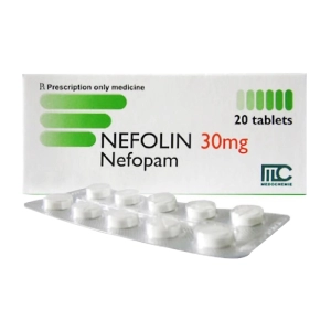 Nefolin 30mg Medochemie 2 vỉ x 10 viên (Nefopam hydrochloride)