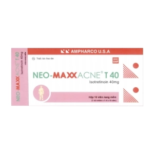 Neo-Maxx Acne T40 Ampharco U.S.A 1 vỉ x 10 viên