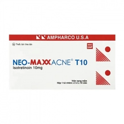 Neo-Maxx Acne T10 Ampharco U.S.A 3 vỉ x 10 viên