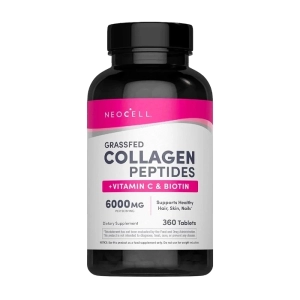Neocell Grassfed Collagen Peptides + Vitamin C Biotin 6000mg 360 viên - Hỗ trợ bổ sung Collagen