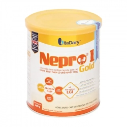 Nepro 1 Gold Vitadairy 400g - Bổ sung dinh dưỡng cho người bệnh thận Nepro 1 Gold Vitadairy 400g - Bổ sung dinh dưỡng cho người bệnh thận