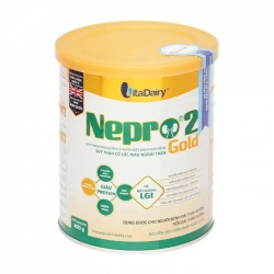 Nepro 2 Gold Vitadairy 400g - Bổ sung dinh dưỡng cho người bệnh thận Nepro 2 Gold Vitadairy 400g - Bổ sung dinh dưỡng cho người bệnh thận