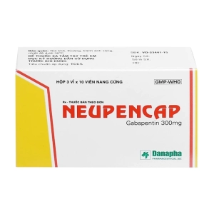 Neupencap 300mg Danapha 3 vỉ x 10 viên (Gabapentin)