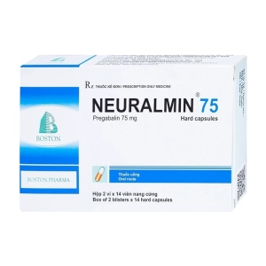 Neuralmin 75 Boston Pharma 2 vỉ x 14 viên (Pregabaline)