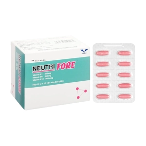 Neutri Fore Bidiphar 10 vỉ x 10 viên Neutri Fore Bidiphar 10 vỉ x 10 viên