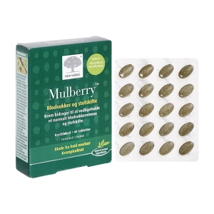 Mulberry New Nordic 2 vỉ x 20 viên - Hỗ trợ bệnh tiểu đường