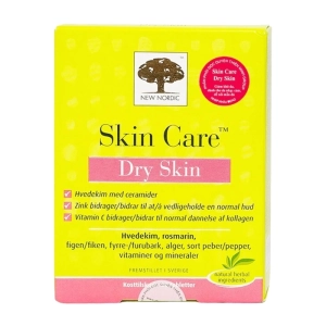 Skin Care Dry Skin New Nordic 2 vỉ x 15 viên - Hỗ trợ giảm da khô, làm đẹp da