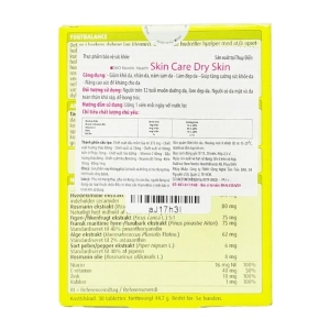 Skin Care Dry Skin New Nordic 2 vỉ x 15 viên - Hỗ trợ giảm da khô, làm đẹp da