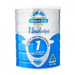 Newborn Premium Goat 1 Nature One Dairy 800g - Tăng cường hệ tiêu hoá cho trẻ