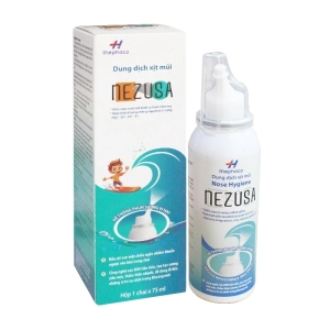 Nezusa Thephaco chai 75ml - Dung dịch xịt mũi
