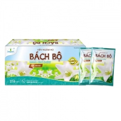 Ngậm ho Bách Bộ Mom And Baby Tâm Dược 36 gói x 6 viên Ngậm ho Bách Bộ Mom And Baby Tâm Dược 36 gói x 6 viên