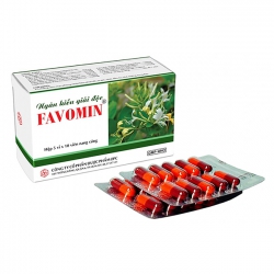 Ngân Kiều Giải Độc FAVOMIN, Hộp 50 viên Ngân Kiều Giải Độc FAVOMIN, Hộp 50 viên