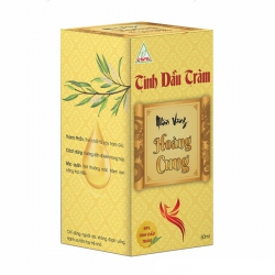 Nhãn Vàng Hoàng Cung Lava 50ml - Tinh dầu tràm