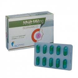 Tpbvsk Nhiệt miệng Isopharco, Hộp 30 viên