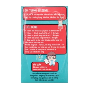 Nhuận Táo Bibo Trang Minh 4 vỉ x 5 ống - Hỗ trợ giảm táo bón ở trẻ em