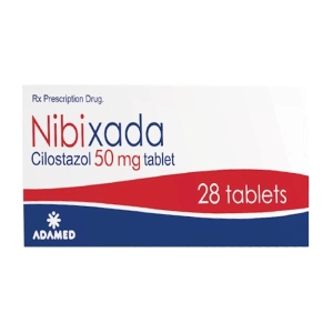 Nibixada 50mg Adamed 2 vỉ x 14 viên (Cilostazol)