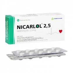 Nicarlol 2.5 Agimexpharm 3 vỉ x 10 viên Nicarlol 2.5 Agimexpharm 3 vỉ x 10 viên