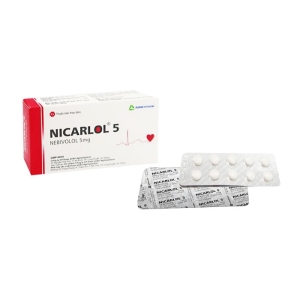 Nicarlol 5 Agimexpharm 3 vỉ x 10 viên Nicarlol 5 Agimexpharm 3 vỉ x 10 viên