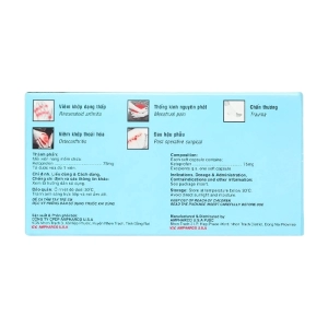 Nidal Fort 75mg Ampharco U.S.A 3 vỉ x 10 viên (Ketoprofen)