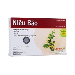 Tpbvsk giúp lợi tiểu Niệu Bảo, Hộp 20 viên