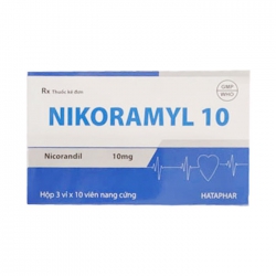 Nikoramyl 10mg Hataphar 3 vỉ x 10 viên