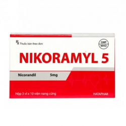 Nikoramyl 5mg Hataphar 3 vỉ x 10 viên