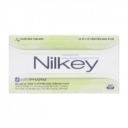 Nilkey 20mg Davipharma, 10 vỉ x 10 viên - Trị trầm cảm Nilkey 20mg Davipharma, 10 vỉ x 10 viên - Trị trầm cảm