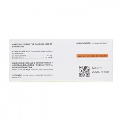 Nilkey 20mg Davipharma, 10 vỉ x 10 viên - Trị trầm cảm Nilkey 20mg Davipharma, 10 vỉ x 10 viên - Trị trầm cảm