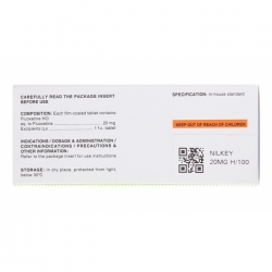 Nilkey Fluoxetin 20 mg DaviPharm 10 vỉ x 10 viên - Thuốc Trị Bệnh Trầm Cảm Nilkey Fluoxetin 20 mg DaviPharm 10 vỉ x 10 viên - Thuốc Trị Bệnh Trầm Cảm