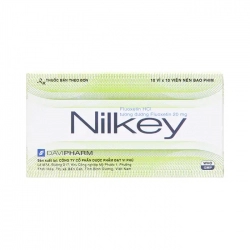 Nilkey Fluoxetin 20 mg DaviPharm 10 vỉ x 10 viên - Thuốc Trị Bệnh Trầm Cảm