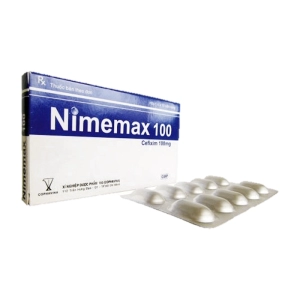 Nimemax 100 Cophavina 2 vỉ x 10 viên Nimemax 100 Cophavina 2 vỉ x 10 viên
