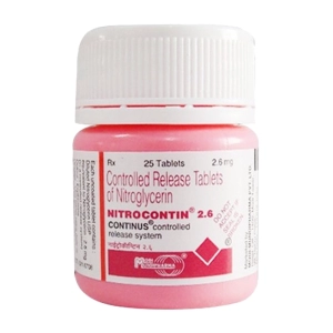 Nitrocontin 2.6 Mundipharma 25 viên (Nitroglycerin)