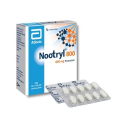 Thuốc bổ não  Abbott Nootryl 800mg, Hộp 100 viên