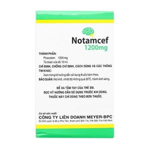 Notamcef 1200mg Meyer-BPC 20 ống x 10ml (Piracetam)