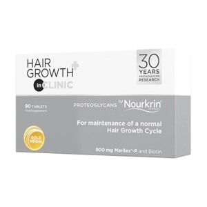Nourkrin Hair Growth+ inCLINIC 90 viên - Hỗ trợ ngăn ngừa rụng tóc