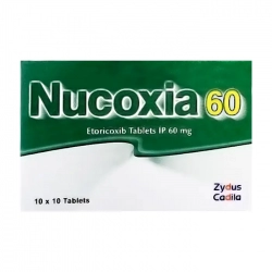 Nucoxia 60mg Zydus Cadila 10 vỉ x 10 viên Nucoxia 60mg Zydus Cadila 10 vỉ x 10 viên