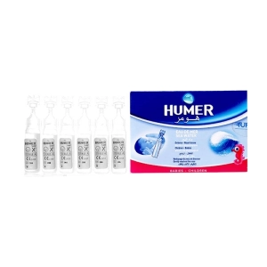 Nước biển vệ sinh mũi cho trẻ sơ sinh Humer Unidoses Babies Children 18 ống x 5ml