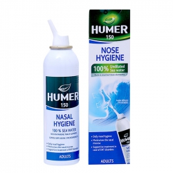 Nước biển xịt mũi cho người lớn Humer 150 Nose Hygiene Adults Chai 150ml