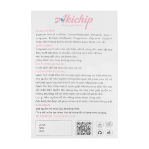 Nước Giặt Đồ Lót Akichip Vitath 120ml (hương hoa hồng) Nước Giặt Đồ Lót Akichip Vitath 120ml (hương hoa hồng)