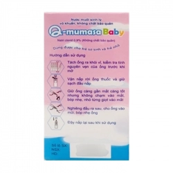 Nước Muối Sinh Lý Q-mumasa Baby CPC1 Hà Nội 4 vỉ x 5 ống 1ml