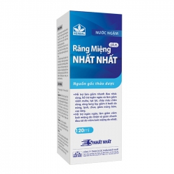 Nước ngậm răng miệng Nhất Nhất Plus 120ml Nước ngậm răng miệng Nhất Nhất Plus 120ml