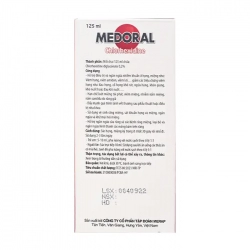 Nước Súc Miệng Điều Trị Viêm Họng Medoral 125 ml