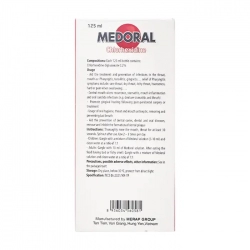 Nước Súc Miệng Điều Trị Viêm Họng Medoral 125 ml
