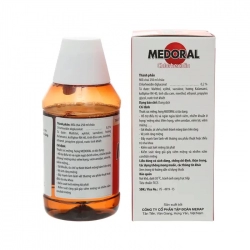 Nước Súc Miệng Điều Trị Viêm Họng Medoral 250 ml Nước Súc Miệng Điều Trị Viêm Họng Medoral 250 ml