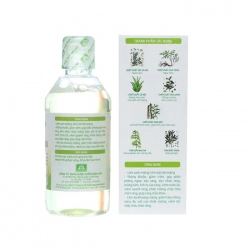 Nước Súc Miệng Dược Liệu Ngọc Châu Hoa Linh 350ml - Làm sạch khử mùi hôi miệng