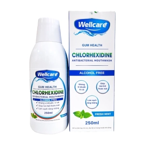 Nước Súc Miệng Wellcare Chlorhexidine Fobelife 250ml
