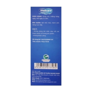 Nước Súc Miệng Wellcare Chlorhexidine Fobelife 250ml Nước Súc Miệng Wellcare Chlorhexidine Fobelife 250ml